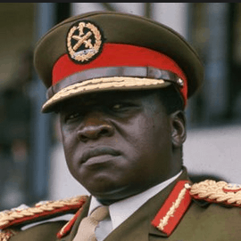 Idi Amin, brutal dictator of Uganda