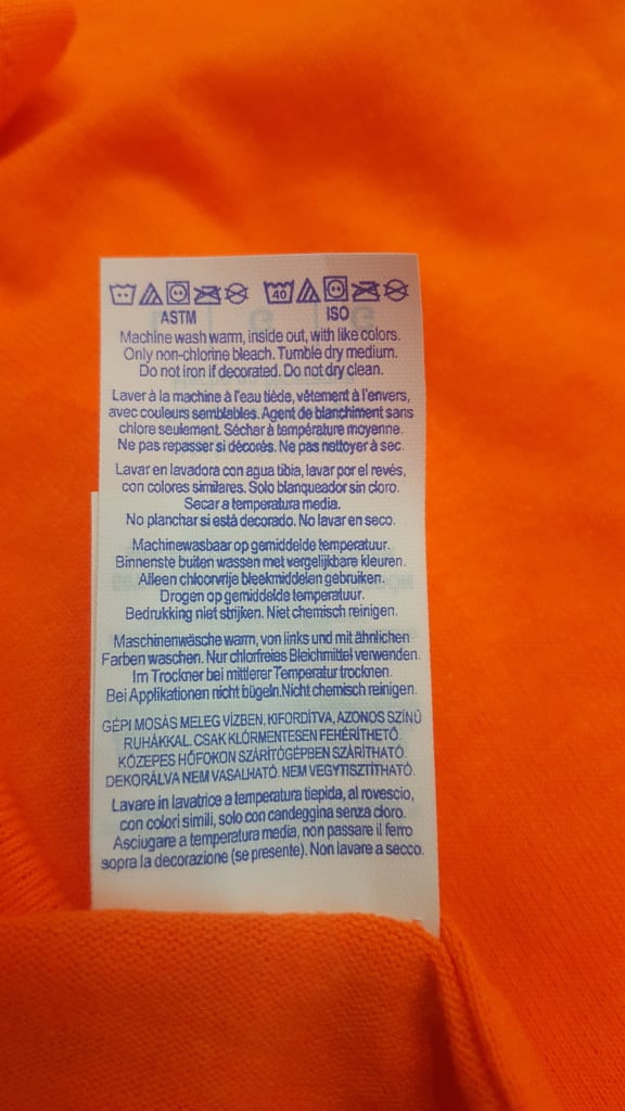 Dry cleaning removes ink, hence the warning on some shirt labels.